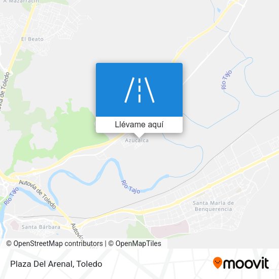 Mapa Plaza Del Arenal