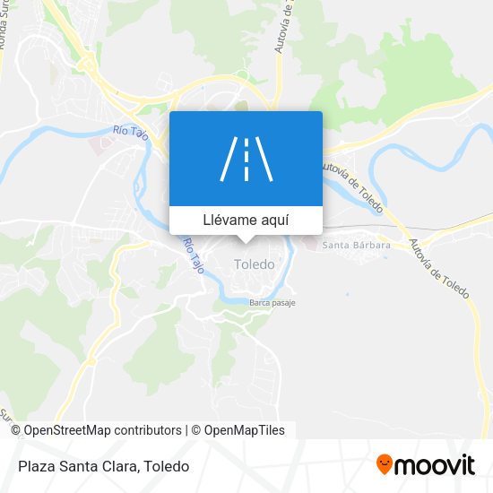 Mapa Plaza Santa Clara