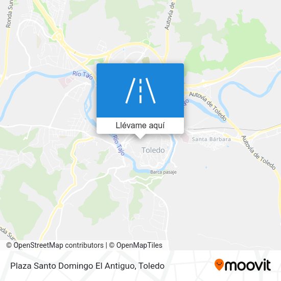Mapa Plaza Santo Domingo El Antiguo