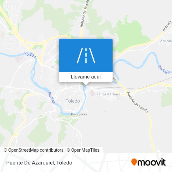 Mapa Puente De Azarquiel