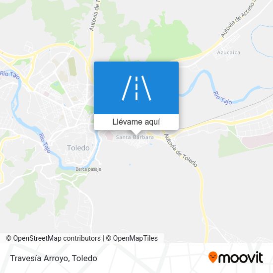 Mapa Travesía Arroyo