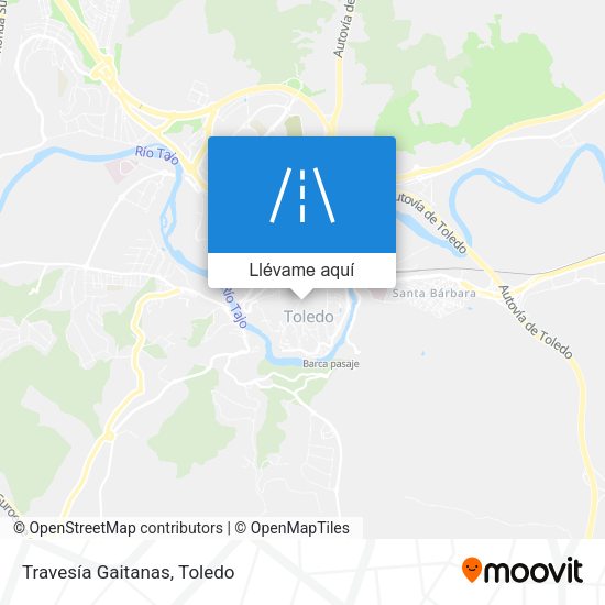 Mapa Travesía Gaitanas