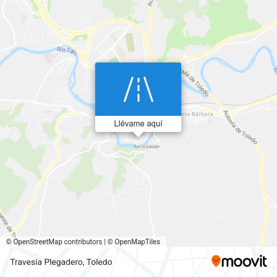Mapa Travesía Plegadero