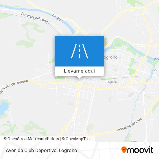 Mapa Avenida Club Deportivo