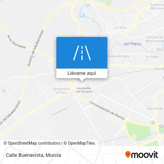 Mapa Calle Buenavista