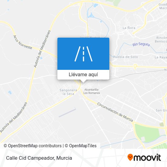 Mapa Calle Cid Campeador