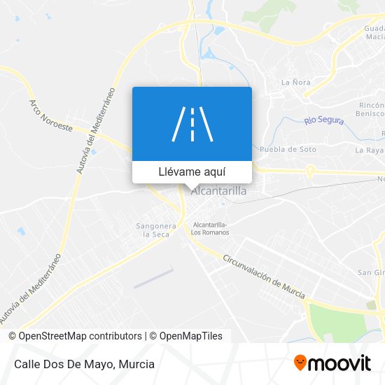 Mapa Calle Dos De Mayo