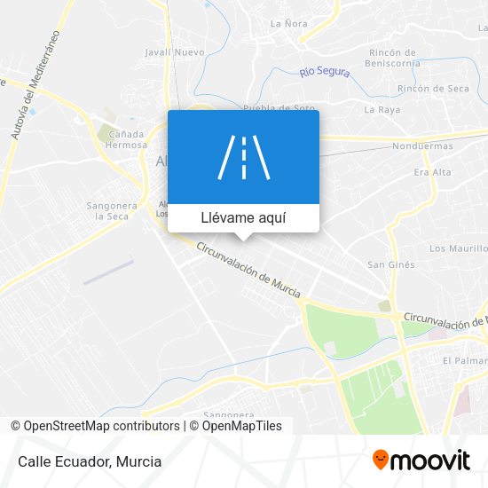 Mapa Calle Ecuador