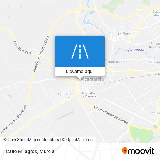 Mapa Calle Milagros