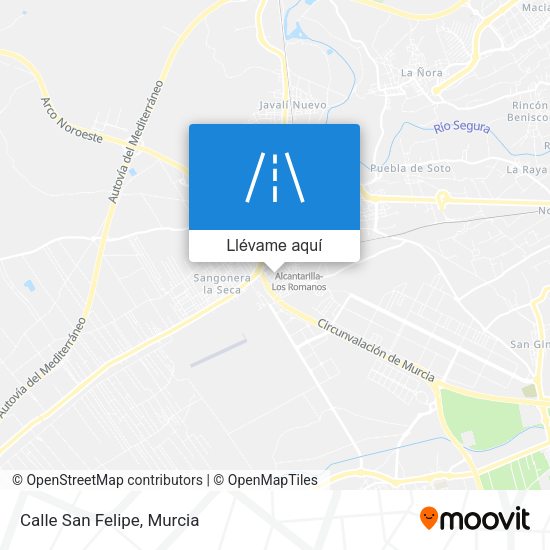 Mapa Calle San Felipe