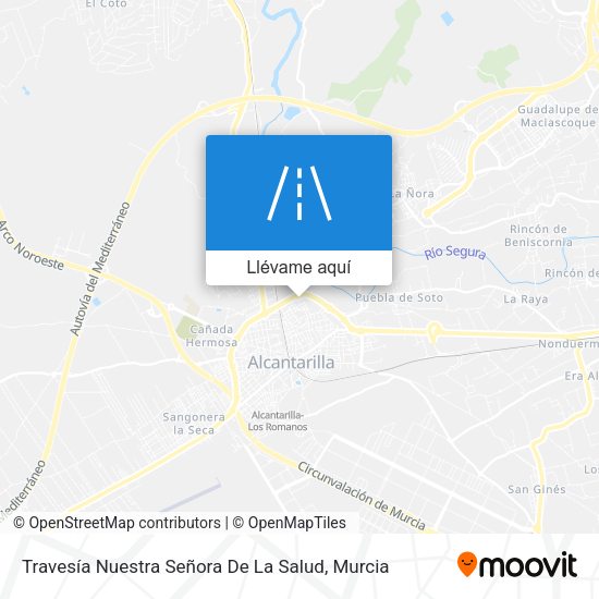 Mapa Travesía Nuestra Señora De La Salud