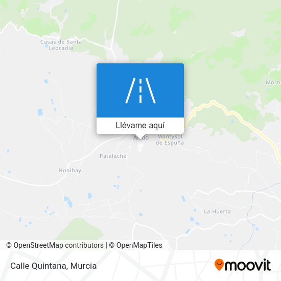 Mapa Calle Quintana