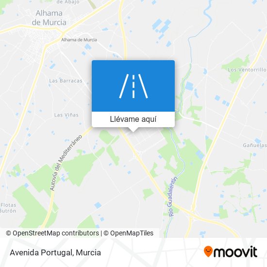 Mapa Avenida Portugal