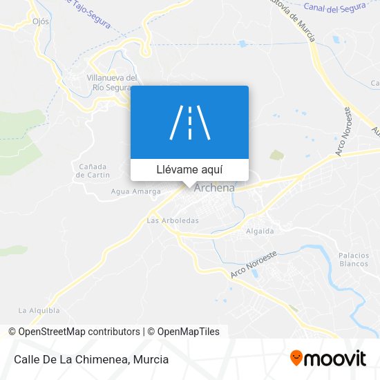 Mapa Calle De La Chimenea