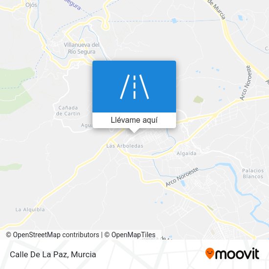 Mapa Calle De La Paz