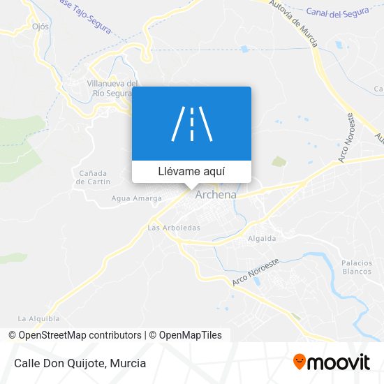 Mapa Calle Don Quijote