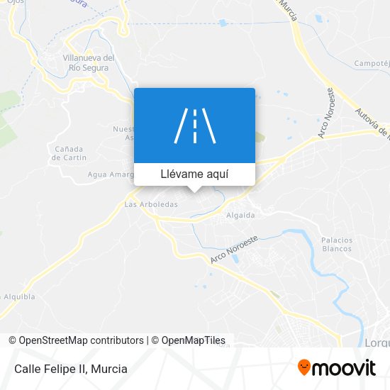 Mapa Calle Felipe II