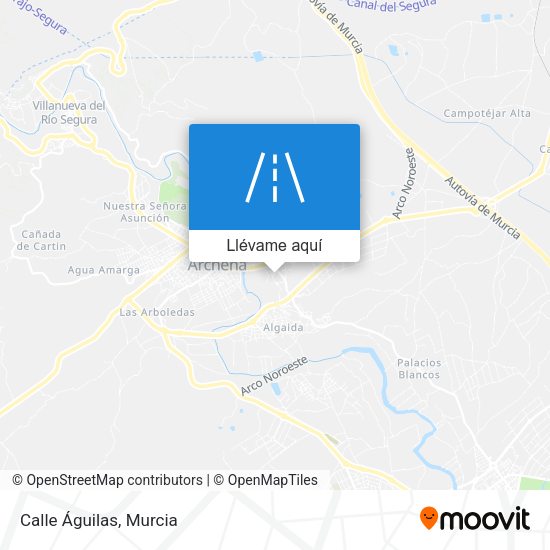 Mapa Calle Águilas
