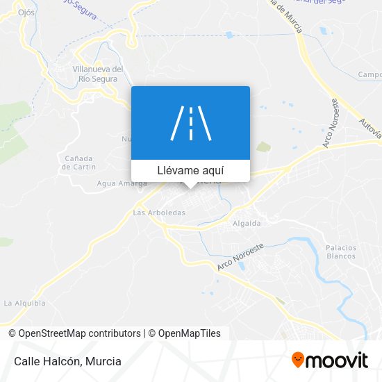 Mapa Calle Halcón