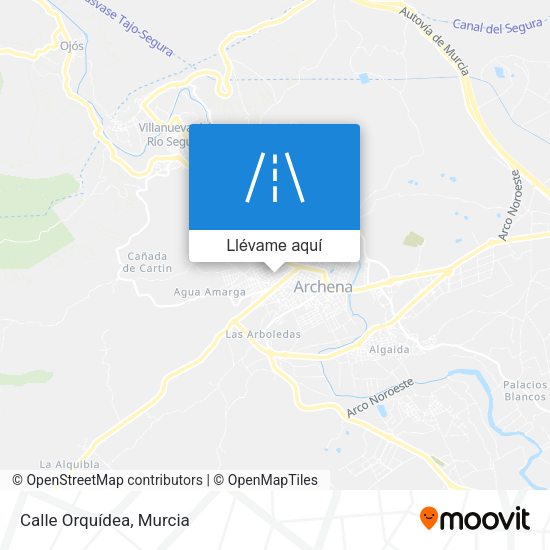 Mapa Calle Orquídea