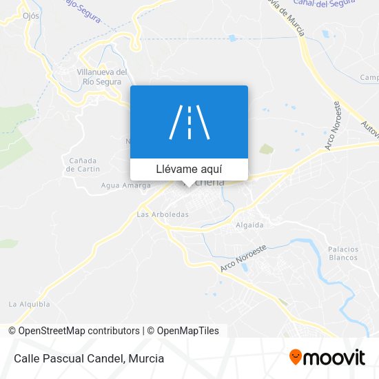 Mapa Calle Pascual Candel
