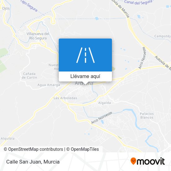 Mapa Calle San Juan