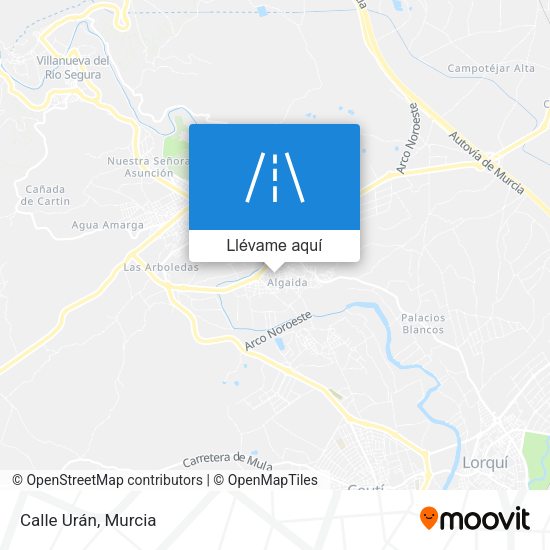 Mapa Calle Urán
