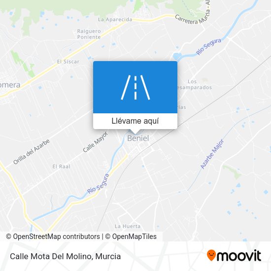 Mapa Calle Mota Del Molino
