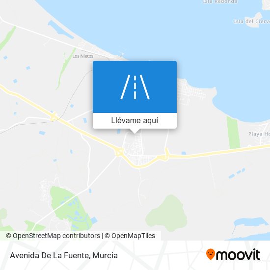 Mapa Avenida De La Fuente