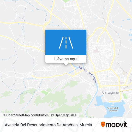 Mapa Avenida Del Descubrimiento De América