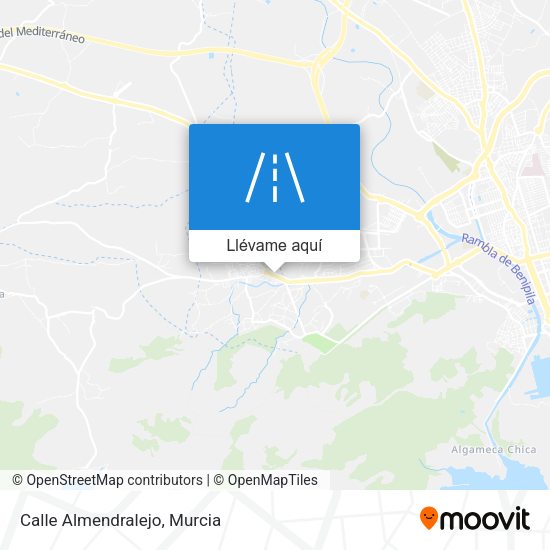 Mapa Calle Almendralejo