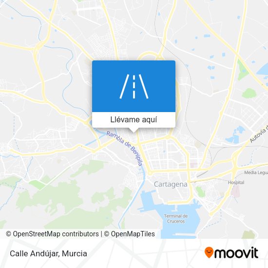 Mapa Calle Andújar
