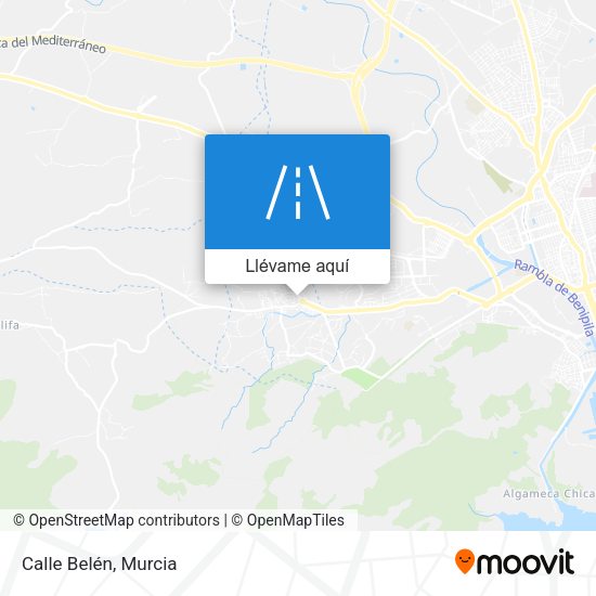 Mapa Calle Belén