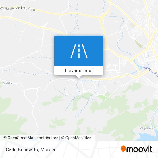 Mapa Calle Benicarló