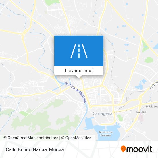 Mapa Calle Benito García