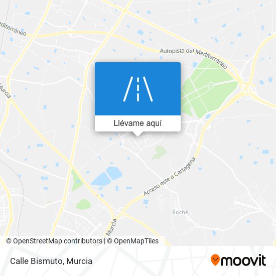 Mapa Calle Bismuto