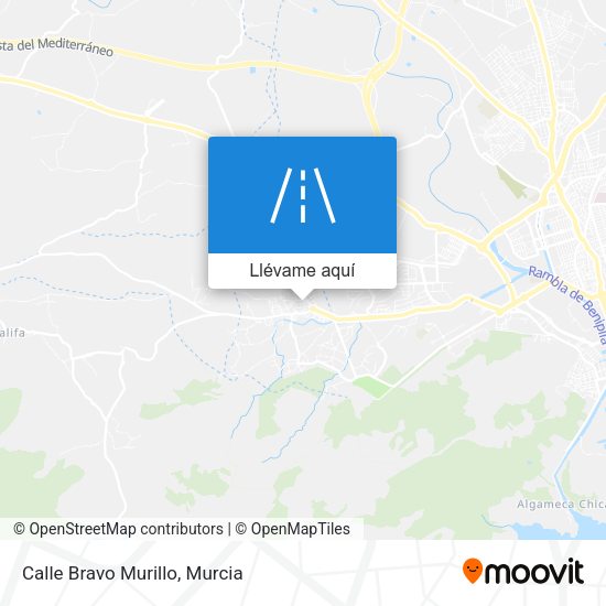 Mapa Calle Bravo Murillo