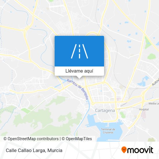 Mapa Calle Callao Larga