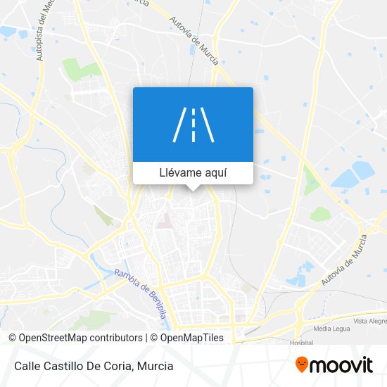 Mapa Calle Castillo De Coria