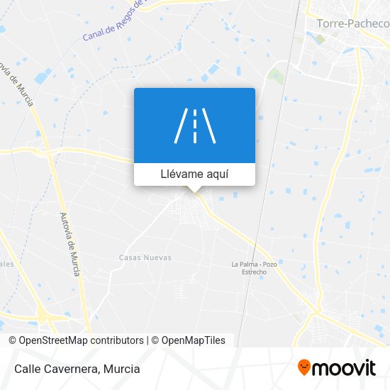 Mapa Calle Cavernera