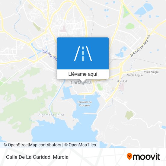 Mapa Calle De La Caridad
