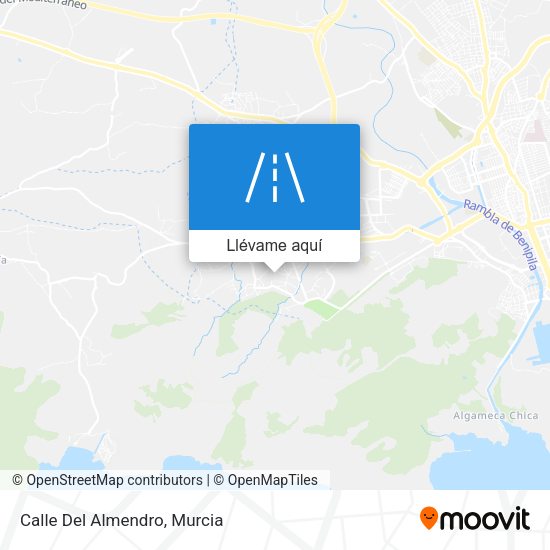 Mapa Calle Del Almendro