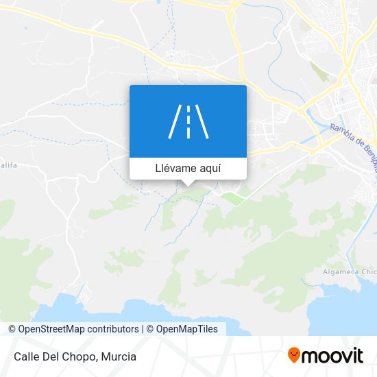 Mapa Calle Del Chopo