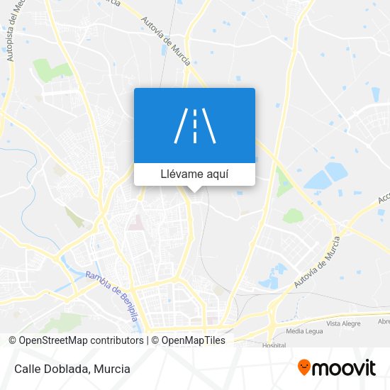 Mapa Calle Doblada