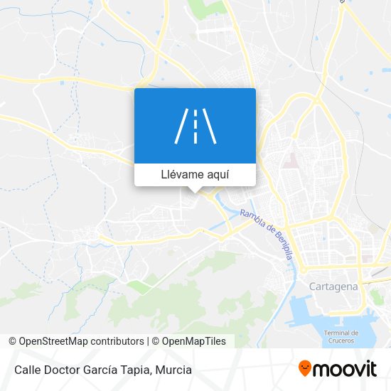 Mapa Calle Doctor García Tapia