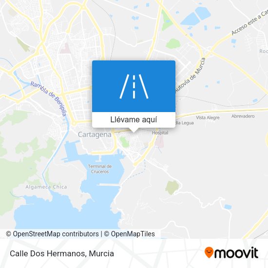 Mapa Calle Dos Hermanos