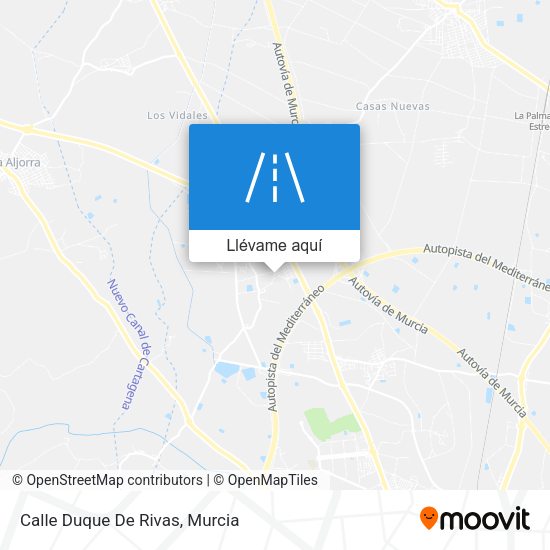 Mapa Calle Duque De Rivas