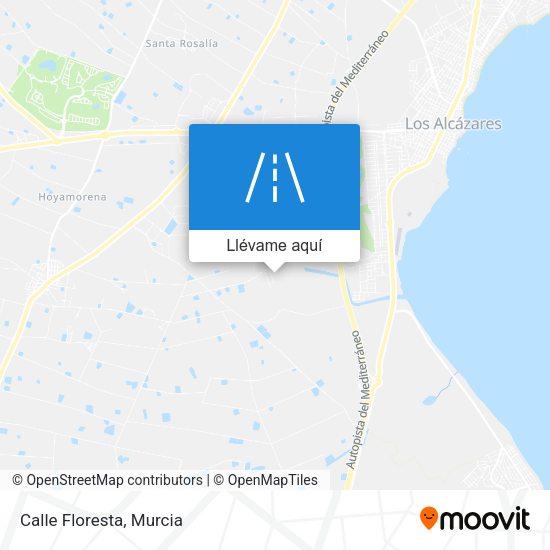 Mapa Calle Floresta