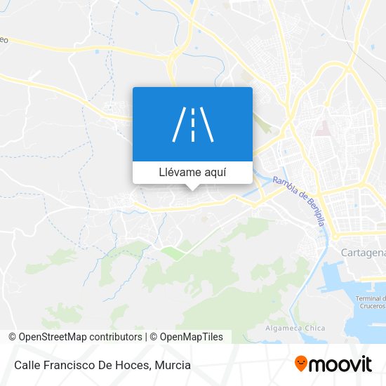 Mapa Calle Francisco De Hoces