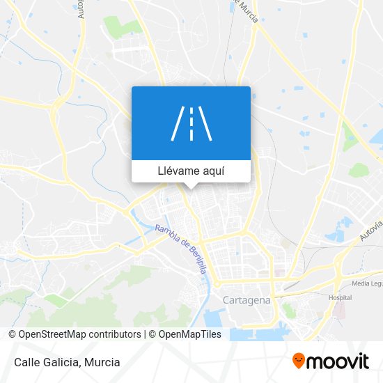 Mapa Calle Galicia